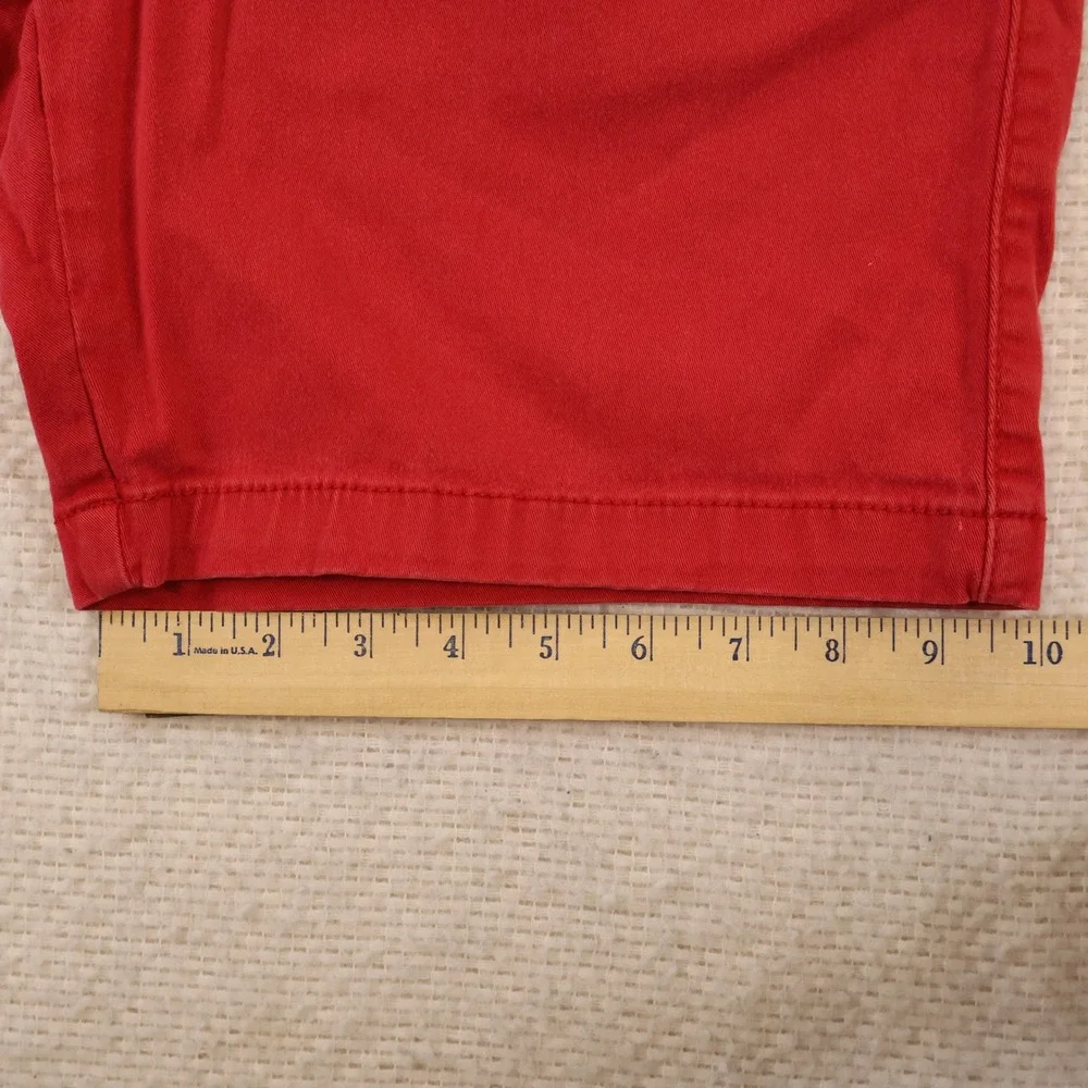 US Polo Assn Mens M Shorts Red Activate Stretch Elastic Waist 11A603